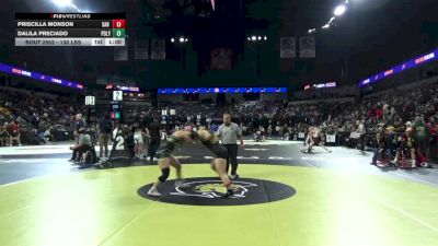 130 lbs Consi Of 16 #1 - Priscilla Monson, San Pedro (LA) vs Dalila Preciado, Poly/Long Beach (SS)