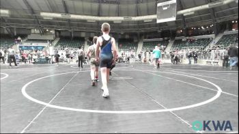 100 lbs 3rd Place - Royce Baugh, Team Tulsa Wrestling Club vs Blake Holzbaugh, Team Guthrie Wrestling