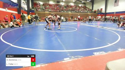 190 lbs Rr Rnd 1 - Alexander Dombrow, Jenks High School vs Layton Fidler, Metro Christian Academy