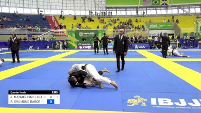 JOÃO MANUEL PINHO OLIVEIRA ROQUE vs RONALDO DRUMOND BARCELOS 2024 Brasileiro Jiu-Jitsu IBJJF