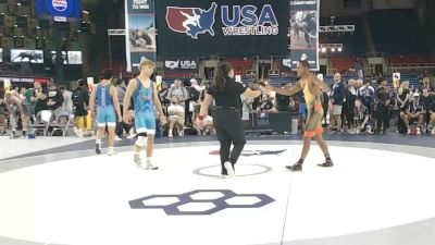 150 lbs Cons. Rd Of 32 - Cade Johnston, California vs Bennett Kujawa, Minnesota