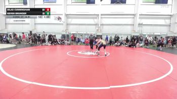 96 lbs Consi Of 16 #1 - Silas Cunningham, WV vs Keven Brunger, OH