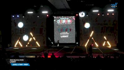 Rock Solid All Stars - LIGHT [2025 L1.1 Tiny - PREP Day 2] 2025 The Varsity All Star CELEBRATION