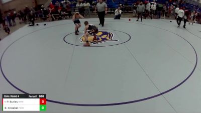 12U Boys - 108 lbs Cons. Round 4 - Blake Knoebel, Pennsylvania vs Preston Burley, Michigan Revolution Wrestling Club