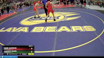 122 lbs Placement (4 Team) - Andrew Hamel, McMinnville vs Gage Aldridge, Oregon City