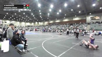 109 lbs 3rd Place - Ki Snodgrass, Run To Danger vs Samantha Jordan, Nevada Elite