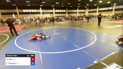 86 kg Quarterfinal - William Max, Savage House WC vs Eli Pomeroy, Boulder Bandits