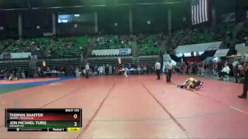 138 lbs Semifinal - JON MICHAEL TURIS, Grissom Hs vs Thomas Shaffer, Hewitt-Trussville
