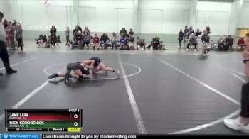 72 lbs Round 2 (8 Team) - Jake Luik, Rampage vs Nick Kershisnick, Ranger WC