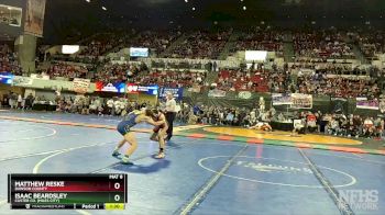 A - 138 lbs Quarterfinal - Matthew Reske, Dawson County vs Isaac Beardsley, Custer Co. (Miles City)