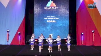 Cheer Advantage All Stars - CORAL [2024 L2 Youth - D2 - Small - B Day 1] 2024 The Youth Summit