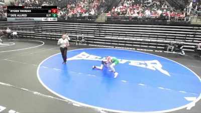 5A 106 lbs Quarterfinal - Ryder Thomas, Salem Hills vs Tate Allred, Olympus