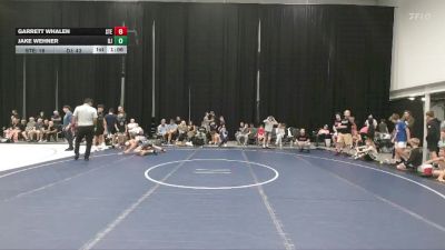 88 lbs Round 4 (6 Team) - Garrett Whalen, Steller Trained Embo vs Jake Wehner, Dirty Jersey