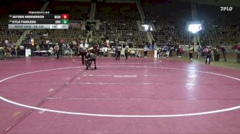 6A 126 lbs Cons. Round 5 - Jayden Henderson, Mcadory vs Kyle Fairless, Spain Park HS