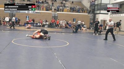 285 lbs Semifinal - Jay Henderson, Cornell vs Nick Feldman, Ohio State