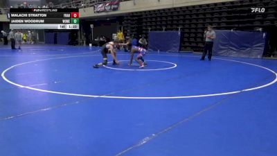 125 lbs Quarterfinal - Malachi Stratton, Frankford vs Jaiden Woodrum, Womelsdorf