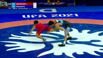 61 kg Round Of 16 - Levik Mikayelyan, ARM vs Khairullo Kululov, TJK