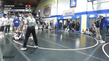 76 lbs Rr Rnd 1 - Skyler Oliva, Victory Youth Wrestling vs Noah Lee, Raw