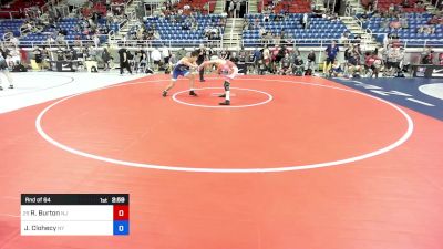 175 lbs Rnd Of 64 - Ryan Burton, NJ vs Johnathan Clohecy, NY