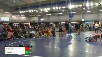 106 lbs Placement Matches (16 Team) - Zachary Siatka, Next Generation Frisco Bombers vs Harley Briscoe, Alabama Elite - White