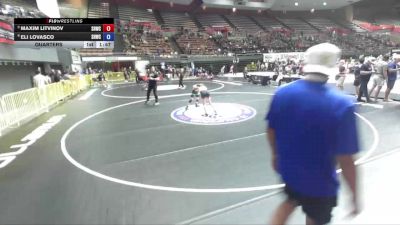 86 lbs Quarters - Maxim Litvinov, Savage House Wrestling Club vs Eli Lovasco, Savage House Wrestling Club
