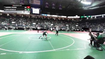 102 lbs Champ. Round 1 - Gabriel Dozier, BAB1 vs Luke Auciello, HAR1