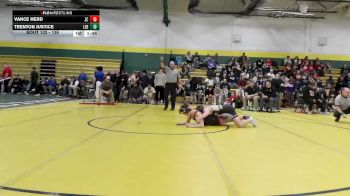 138 lbs Champ. Round 2 - Vance Herd, Swartz Creek vs Trenton Justice, Lebanon