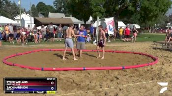 70kg Round 3 - Zach Harbison, Pack 732 vs Tyler Wieland, Indee Mat Club