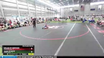 100 lbs Placement Matches (8 Team) - Dylan St Germain, Minnesota Red vs Kash Schiltz, Kansas Blue