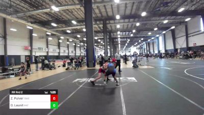 136 lbs Rr Rnd 2 - Zoey Pulver, Takedown Express W/C vs Dasha Launit, Mat Demon WC