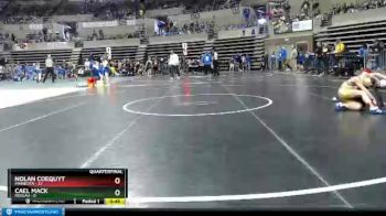 70 lbs Quarterfinals (8 Team) - Nolan Coequyt, Minneota vs Cael Mack, Roseau