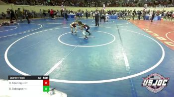 64 lbs Quarterfinal - Hutson Heuring, Amped Wrestling Club vs Bj Gahagan, Pin-King All Stars