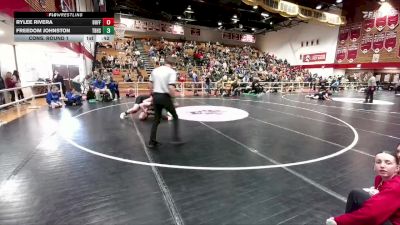 170 lbs Cons. Round 1 - Rylee Rivera, Buffalo vs Freedom Johnston, Thunder Basin