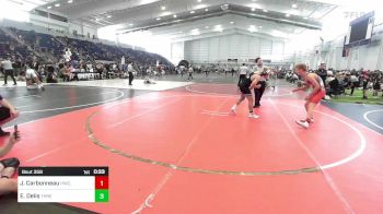 137 lbs 3rd Place - Jack Carbonneau, HWC, Holbrook Wrestling Club vs Elias Delis, Threshold WC