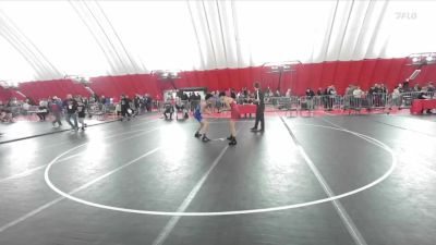 126 lbs Round 1 - Antonio Flores, Fond Du Lac High School Wrestling vs Bodi Kothari Schmitz, Ringers Wrestling Club