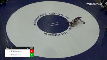 97 lbs Prelim - Rd 16 - Cash Diehl, Clearfield vs Jack Baron, North Penn