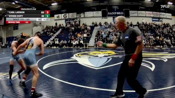 149 lbs 1st Place Match - Ethen Doty, Upper Iowa vs Cael Larson, Augustana (SD)