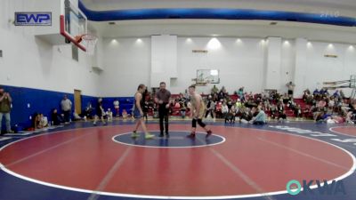 160 lbs Semifinal - Curtis Bohannan, Duncan Demons vs Makylan Stanley, Blaine County Grapplers