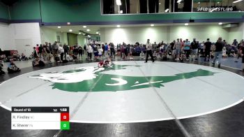 65 lbs Round Of 16 - Ryan Findley, NC vs Keller Sherer, PA