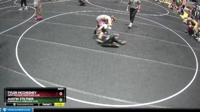 100 lbs Quarterfinal - Austin Stiltner, Summerville Takedown Club vs Tyler McChesney, West Wateree Wrestling Club