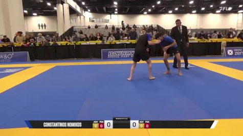 Michael Anthony Izac Alarid vs Constantinos Nomikos 2025 World IBJJF Jiu-Jitsu No-Gi Championship