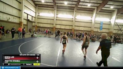 126 lbs Quarterfinal - Emma Lee, Oregon vs Paetyn Staheli, Utah