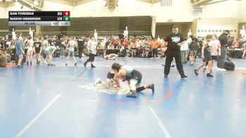 85 lbs Rr Rnd 5 - Sam Foreman, Revival X vs Mason Umberger, CTWHALE Humpback - MSE