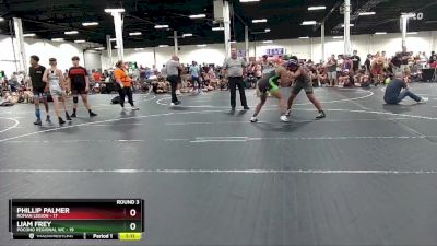 150 lbs Round 3 (8 Team) - Liam Frey, Pocono Regional WC vs Phillip Palmer, Roman Legion