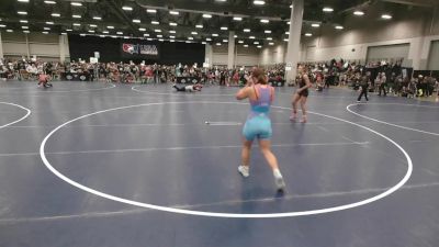 135 lbs Cons. Quarters - Brielle Parke, Sebolt Women Wrestling Academy vs Nia Hagler, Champions Wrestling Club