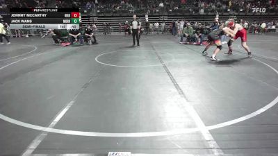 170 lbs Semifinal - Johnny McCarthy, High Point vs Jack Wans, Morris Hills