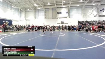 86-86 lbs Round 3 - Kaelyn Chase, Canastota Youth Wrestling vs Aaliyah Pigeon, Niskayuna Youth Wrestling