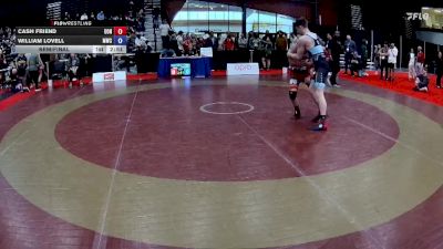 60kg Semifinal - Cash Friend, The ROC vs William Lovell, Matmen Wrestling Club