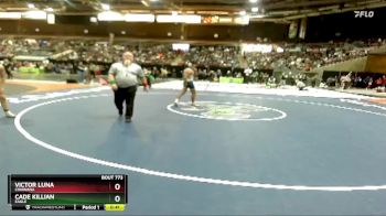 132 lbs Cons. Round 2 - Victor Luna, Chiawana vs Cade Killian, Eagle