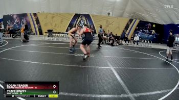 185 lbs Round 3 - Logan Yeager, Elevate Wrestling Academy vs Trace Kinzey, Unattached